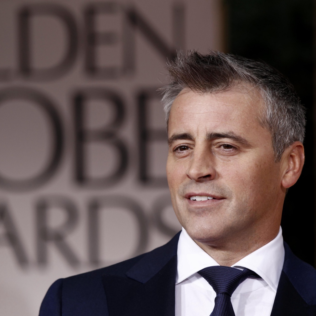 Стильный актер Мэтт Леблан в костюме