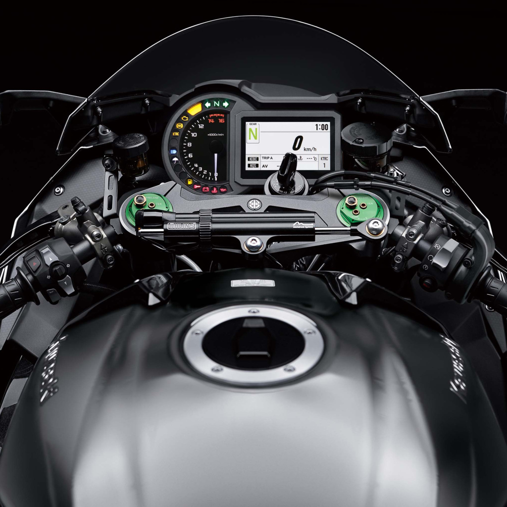 Панель приборов мотоцикла  Kawasaki Ninja H2, 2019