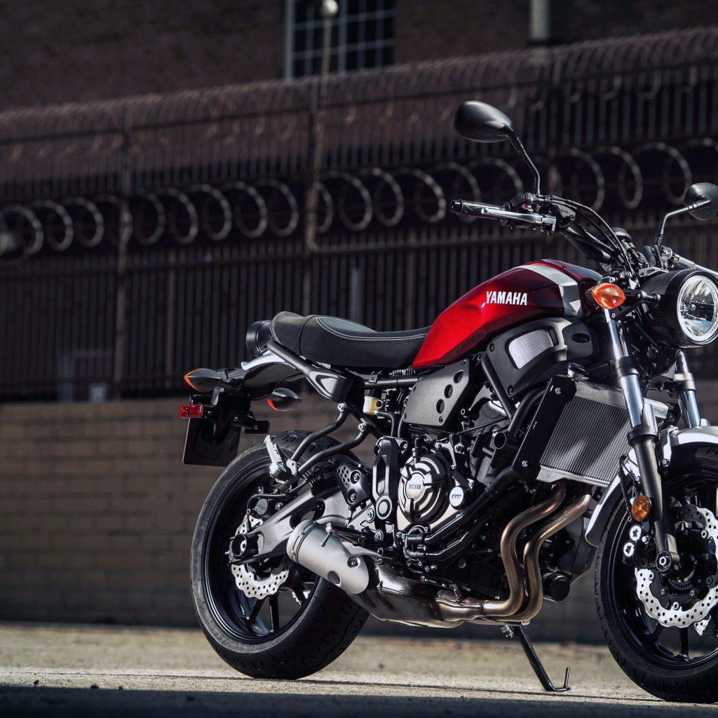 Большой мотоцикл  Yamaha XSR700, 2018