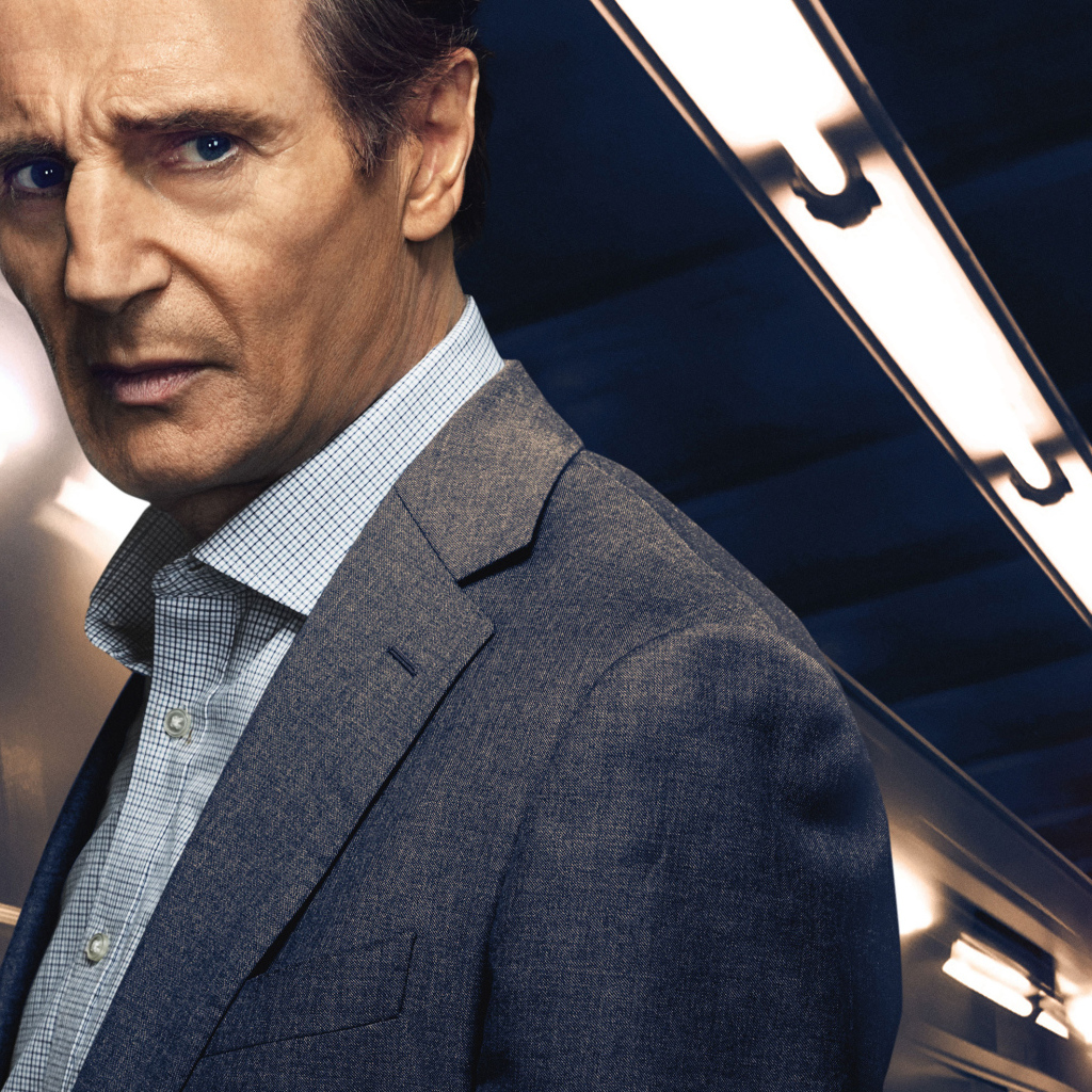 Актер Лиам Нисон в новом фильме Пассажир, 2018