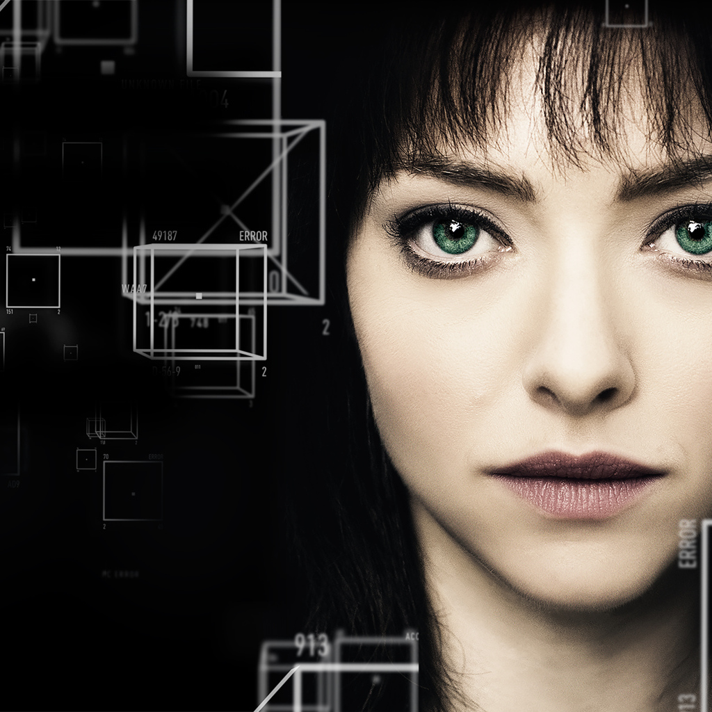 Актриса Аманда Сейфрид в фильме Анон, 2018