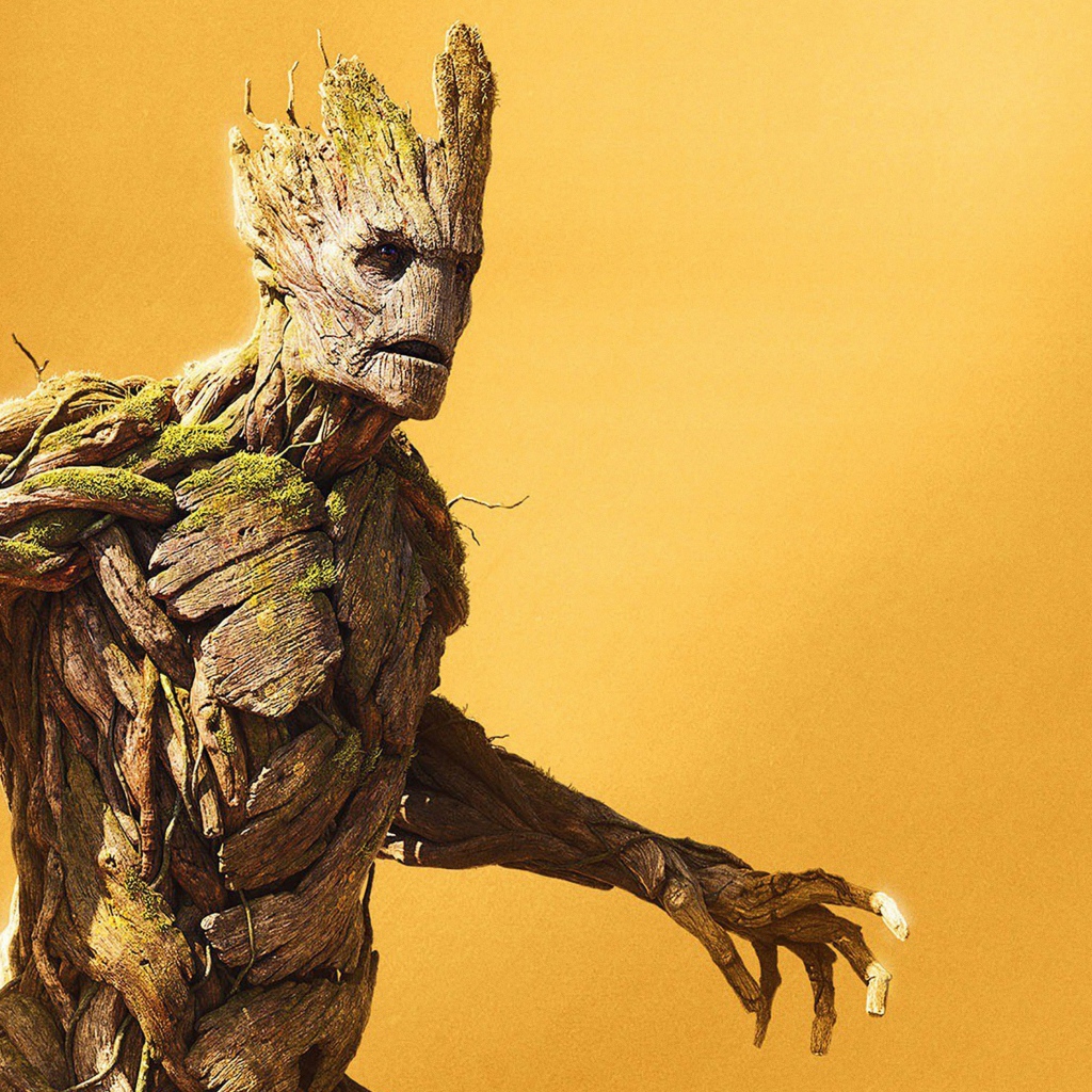 Персонаж Грут фильм Мстители: Война бесконечности