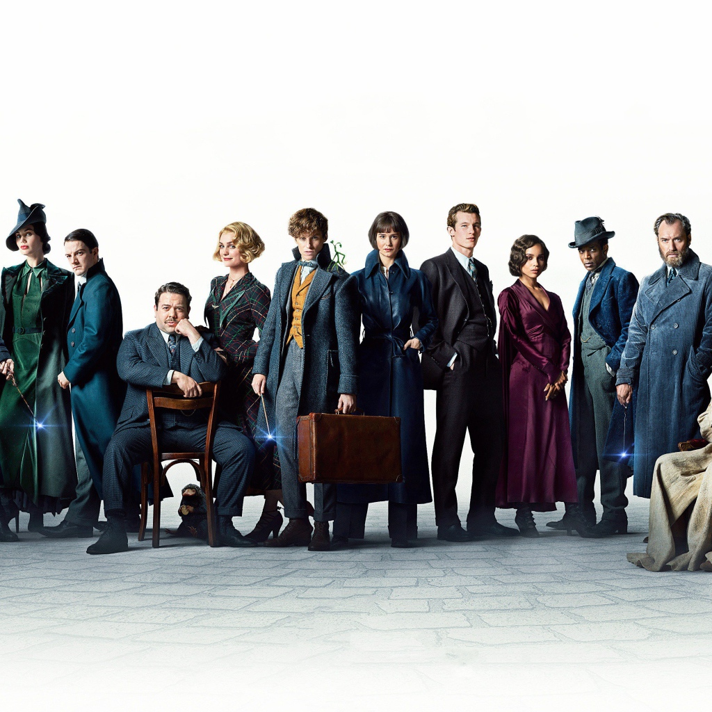 Heroes of the movie Fantastic Beasts: Crimes of Green de Wald