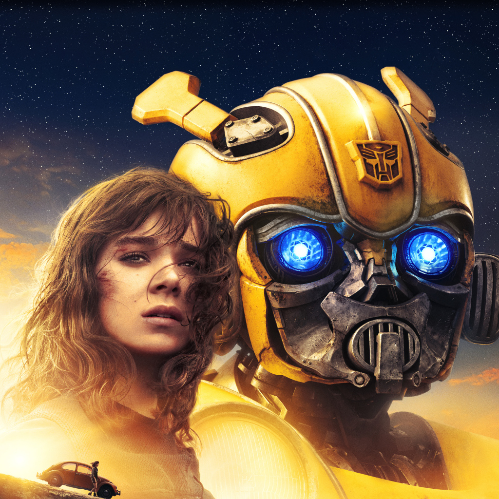 Poster of the science fiction film Bumblebee, 2018
