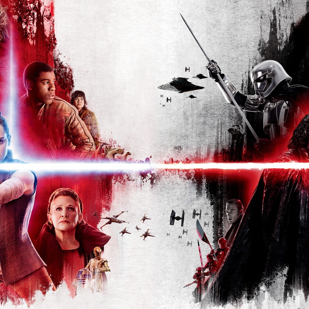 Главные герои фильма Звёздные войны. Последние джедаи