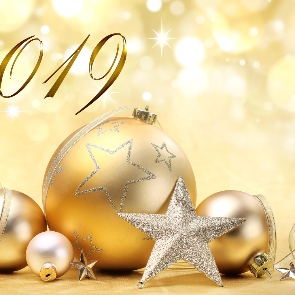 Красивые елочные шарики на Новый год 2019 