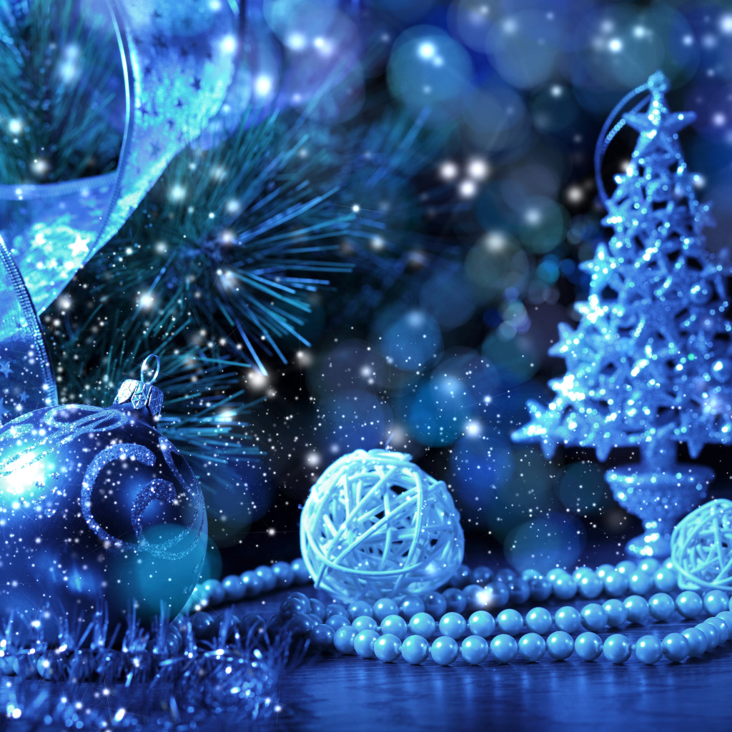 Красивые новогодние украшения на Рождество и Новый год 2019 