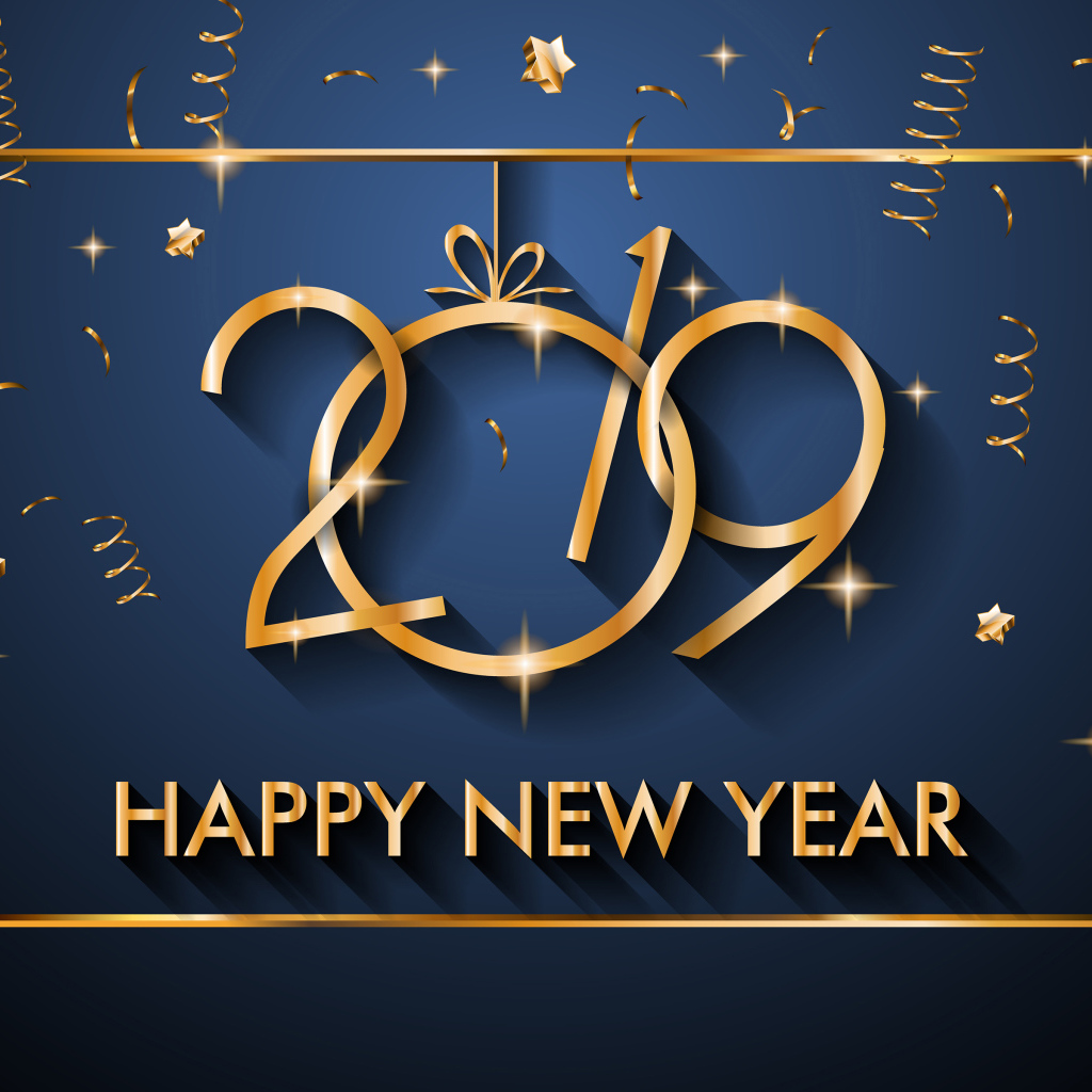 Счастливого нового года 2019 