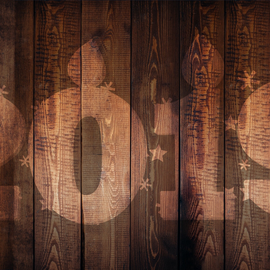 С Новым 2019 годом, цифры на деревянном фоне