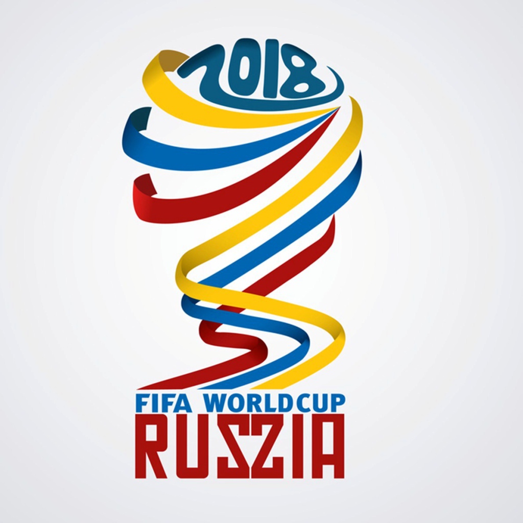Красивый логотип чемпионата мира по футболу в России 2018