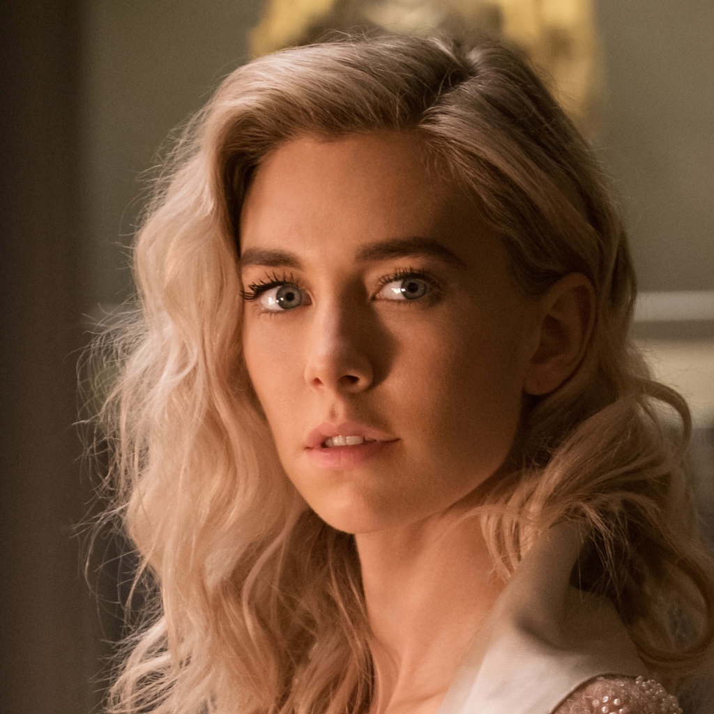 Beautiful blonde, actress Vanessa Kirby