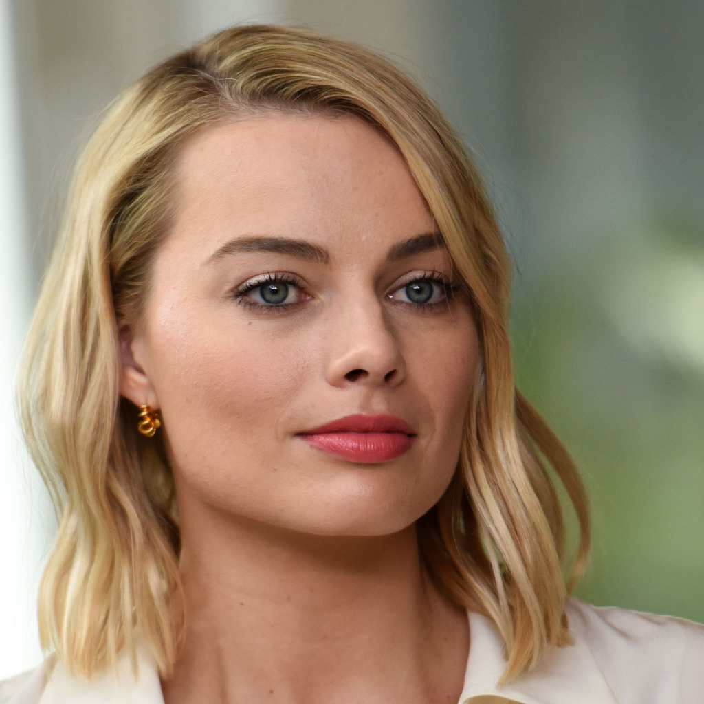 Голубоглазая блондинка, актриса Марго Робби