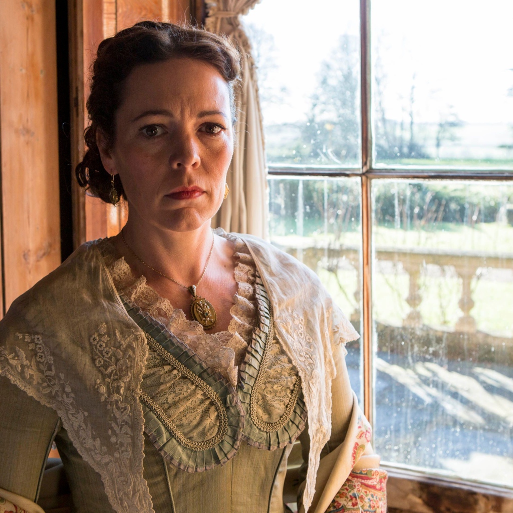 Британская актриса Оливия Колман  в роли