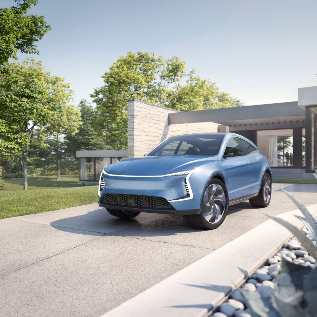 Электрический кроссовер концепт SF Motors SF5, 2019 года