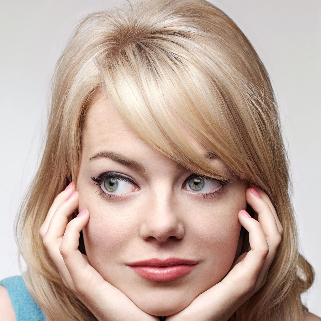 Зеленоглазая блондинка актриса Эмма Стоун