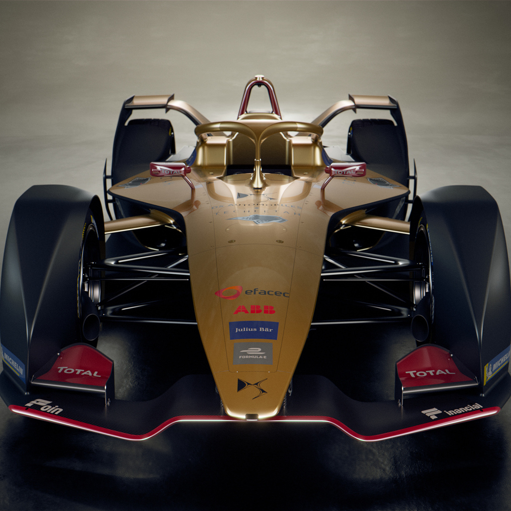 Гоночный автомобиль DS E-Tense FE 19