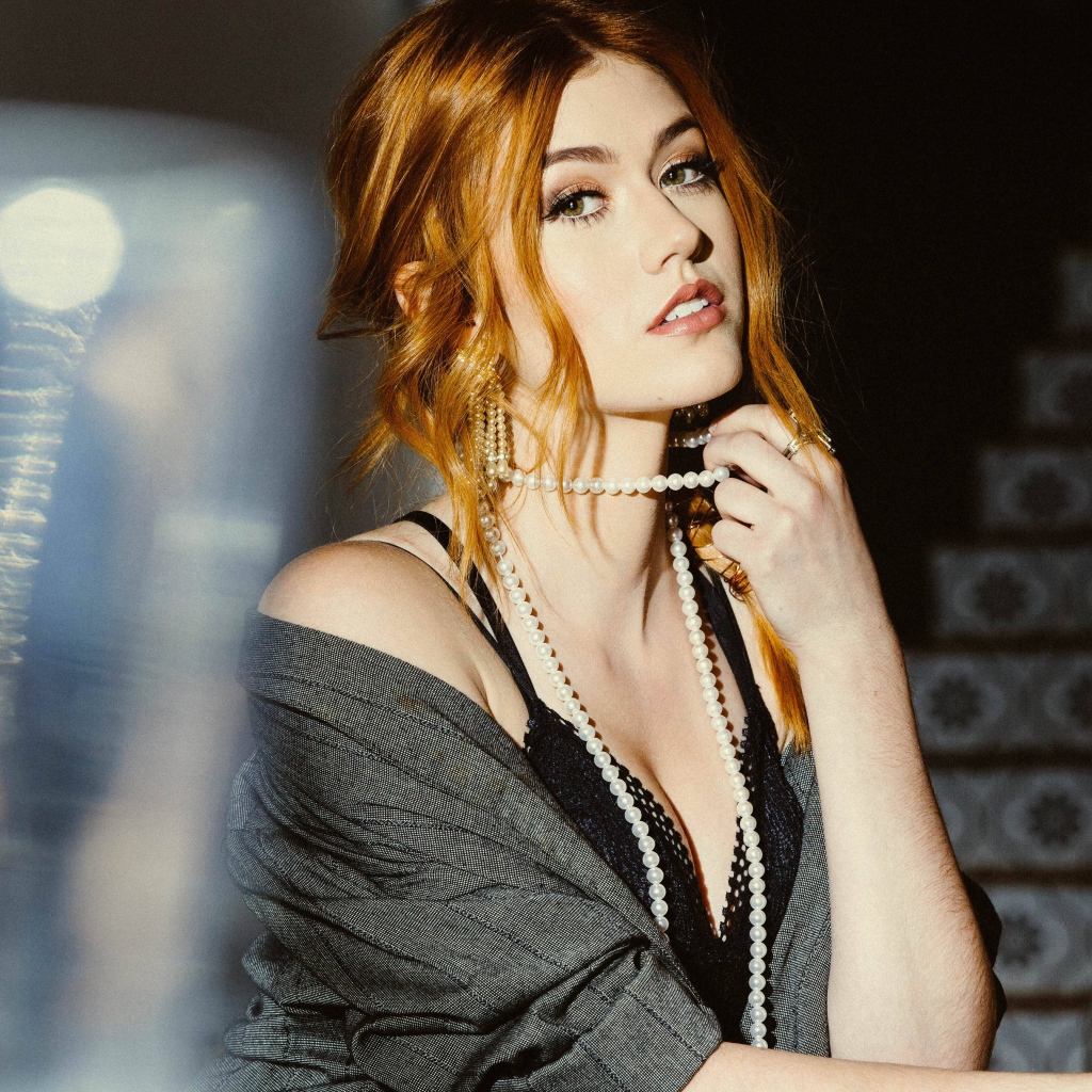 Молодая американская актриса Кэтрин Макнамара