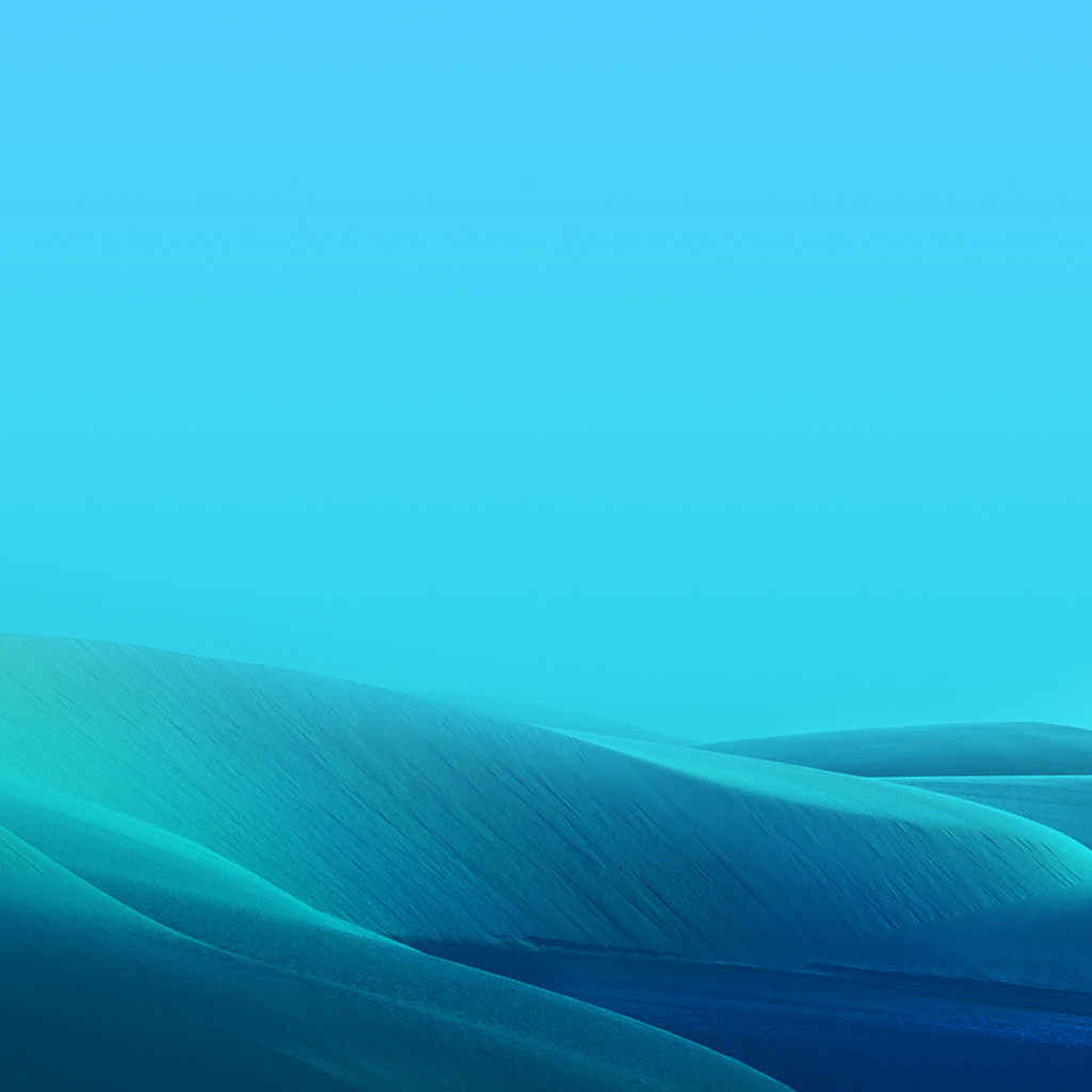 Абстрактные ландшафты на голубом фоне
