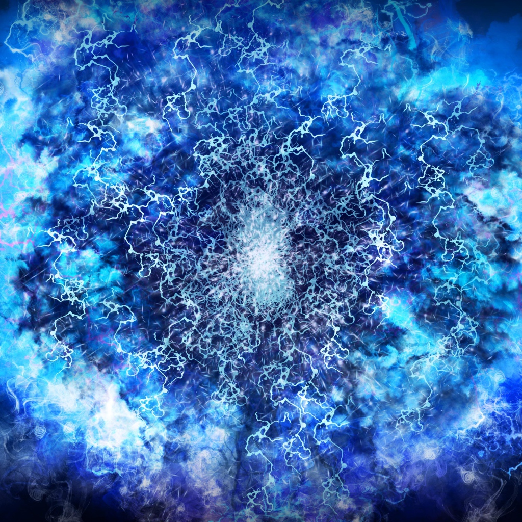 Неоновая абстрактная вспышка 