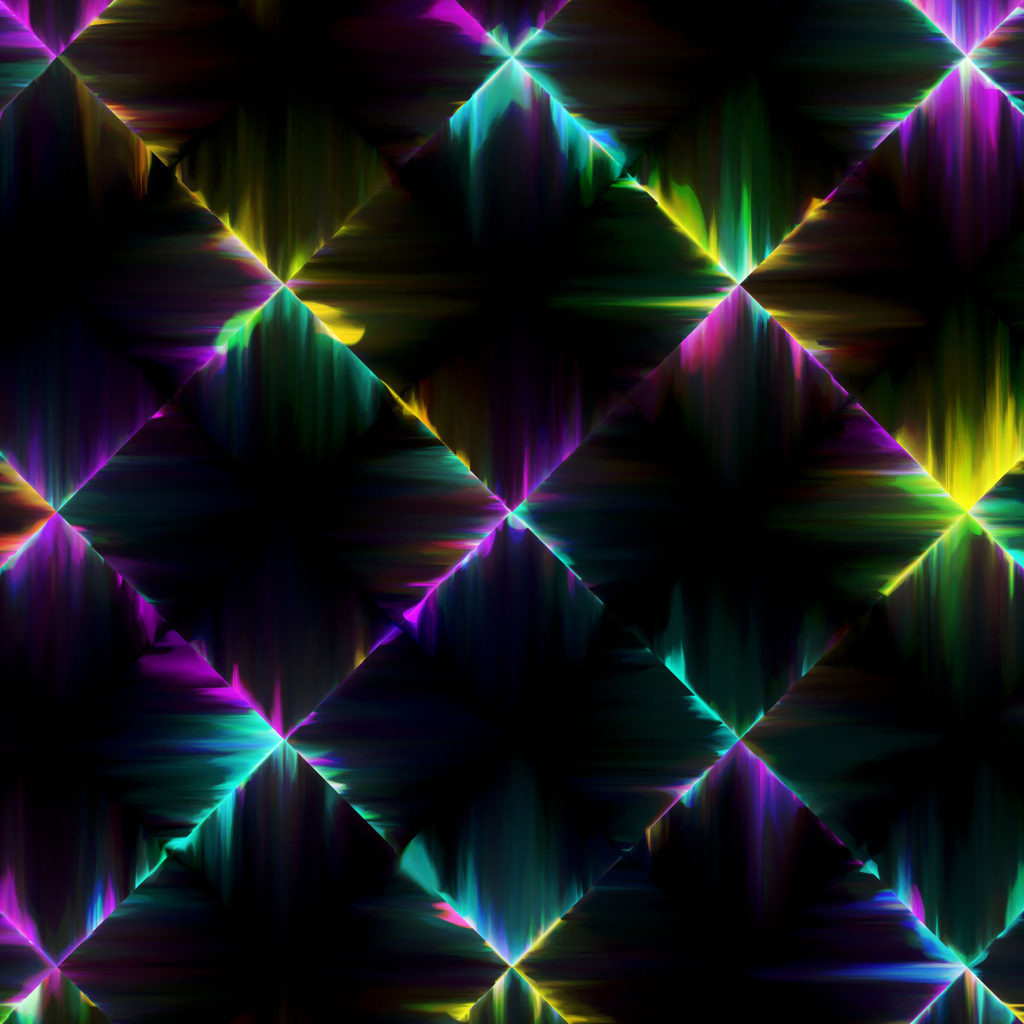 Неоновые разноцветные линии 