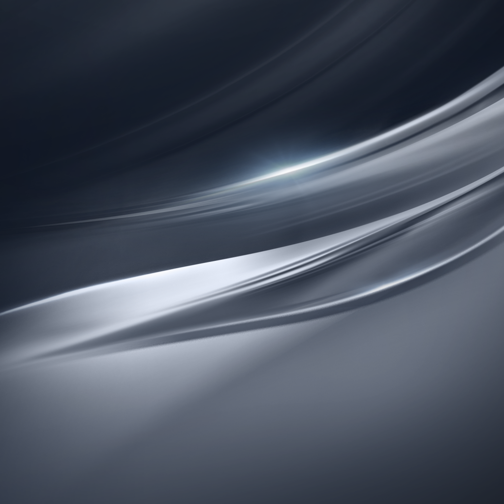 Серебристые абстрактные волны 