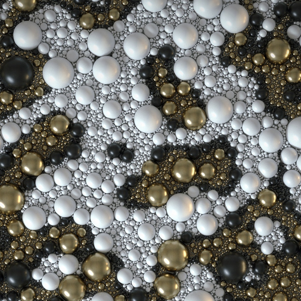 Абстрактные разноцветные пузыри 