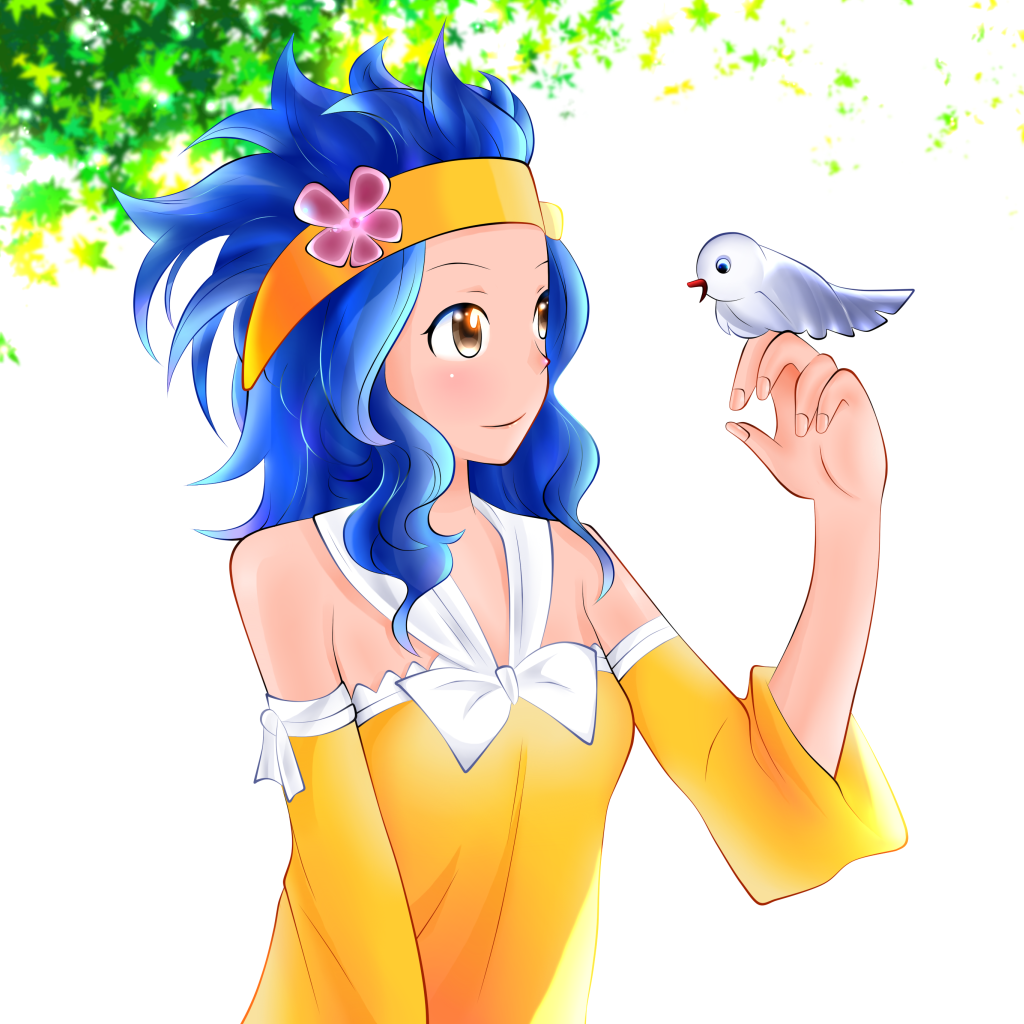 Персонаж Levy McGarden аниме Хвост Феи