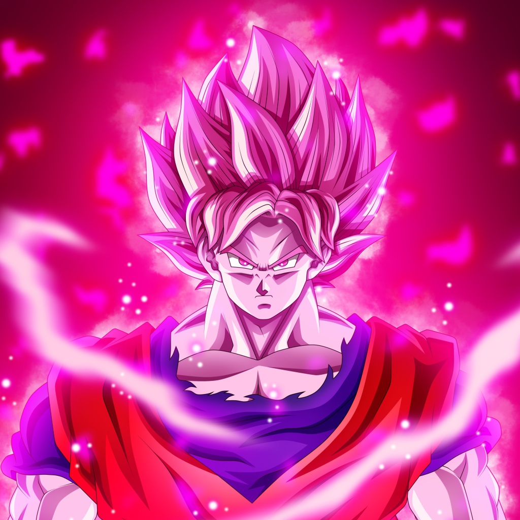 Персонаж Сон Гоку аниме Super Saiyan Blue