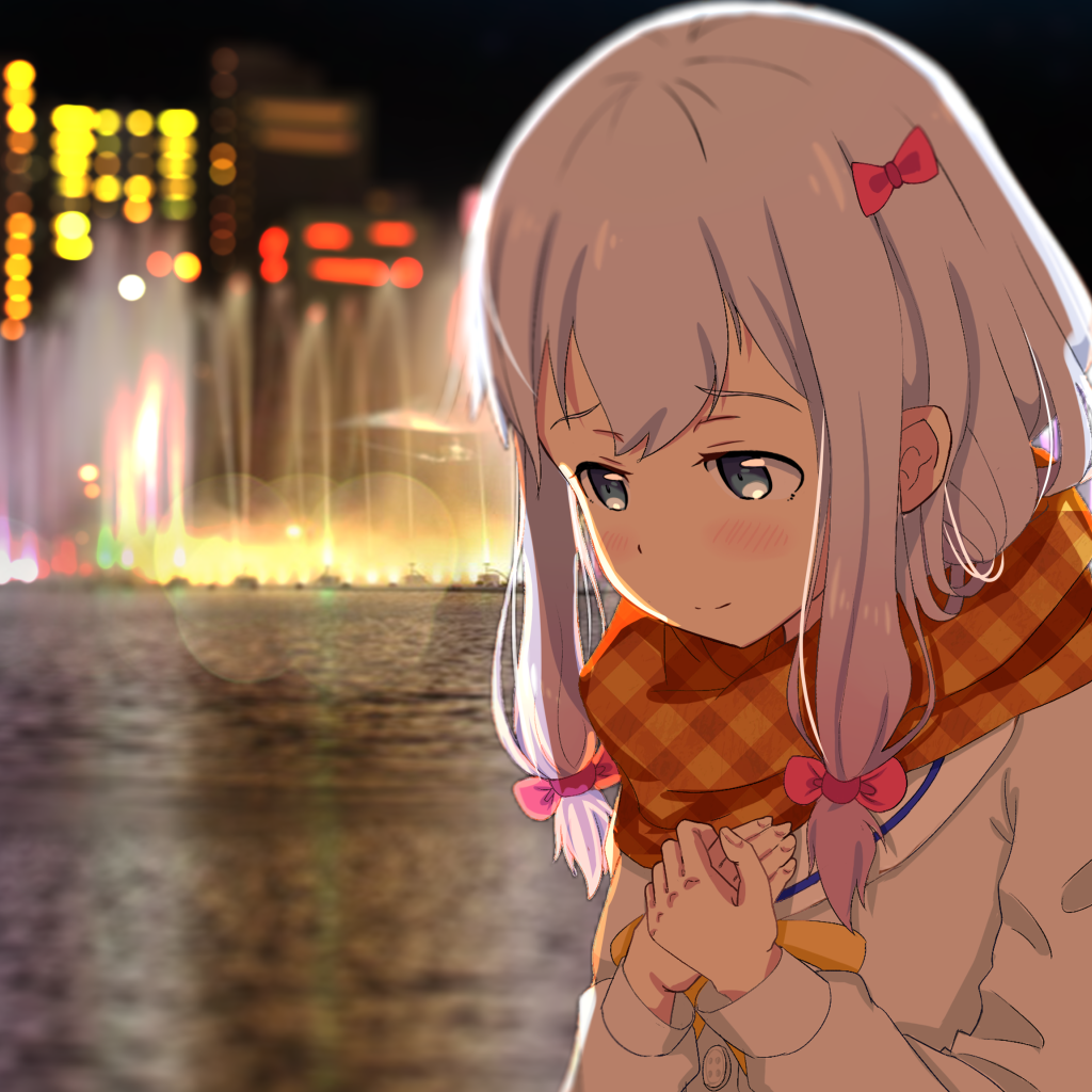 Девушка Идзуми Сагири аниме  Эроманга-Сэнсэй