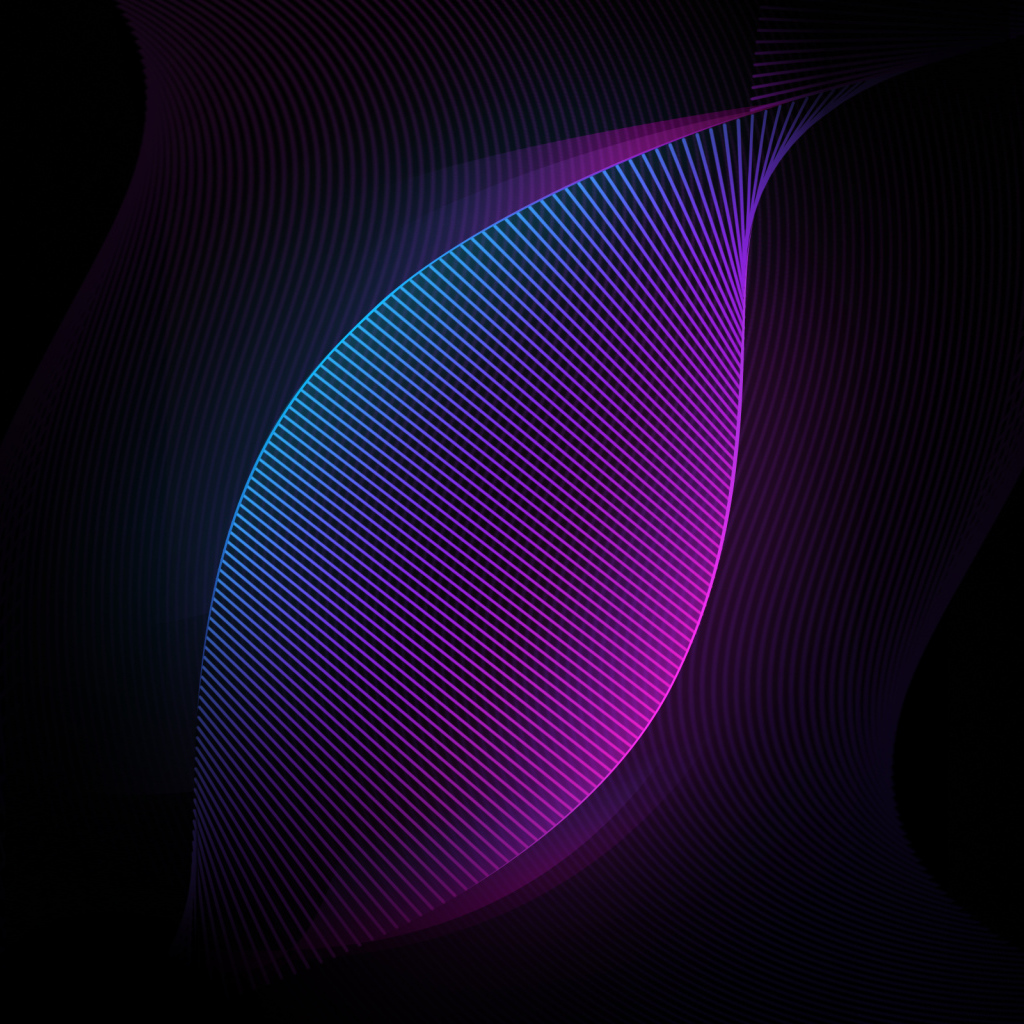 Неоновые сети на черном фоне