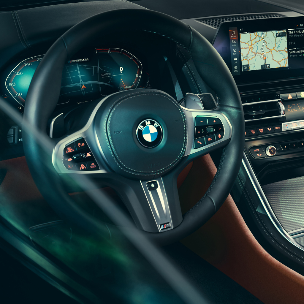 Кожаный автомобиль BMW 8 Series, 2019 года 