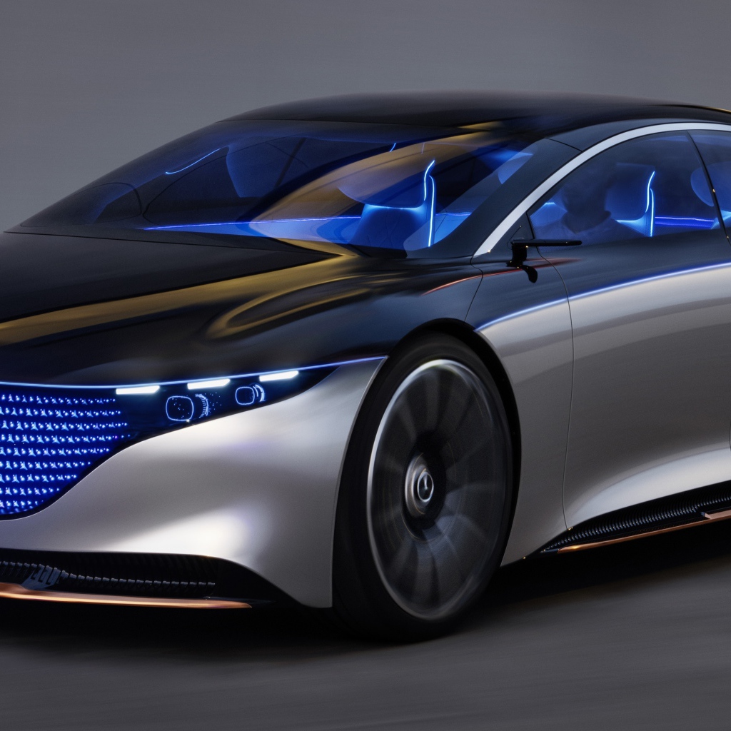 Автомобиль Mercedes-Benz Vision EQS 2019  года