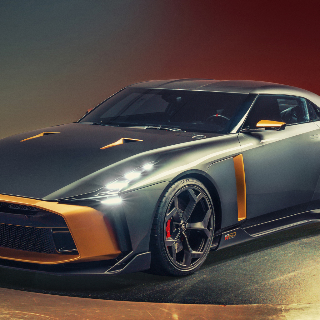Спортивный автомобиль Nissan GT-R50 Concept 2018 года