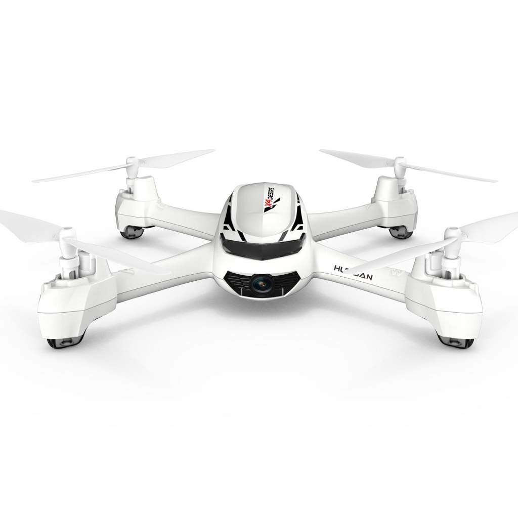 Quadcopter Hubsan X4 Desire FPV H502S, 2019 year on white background