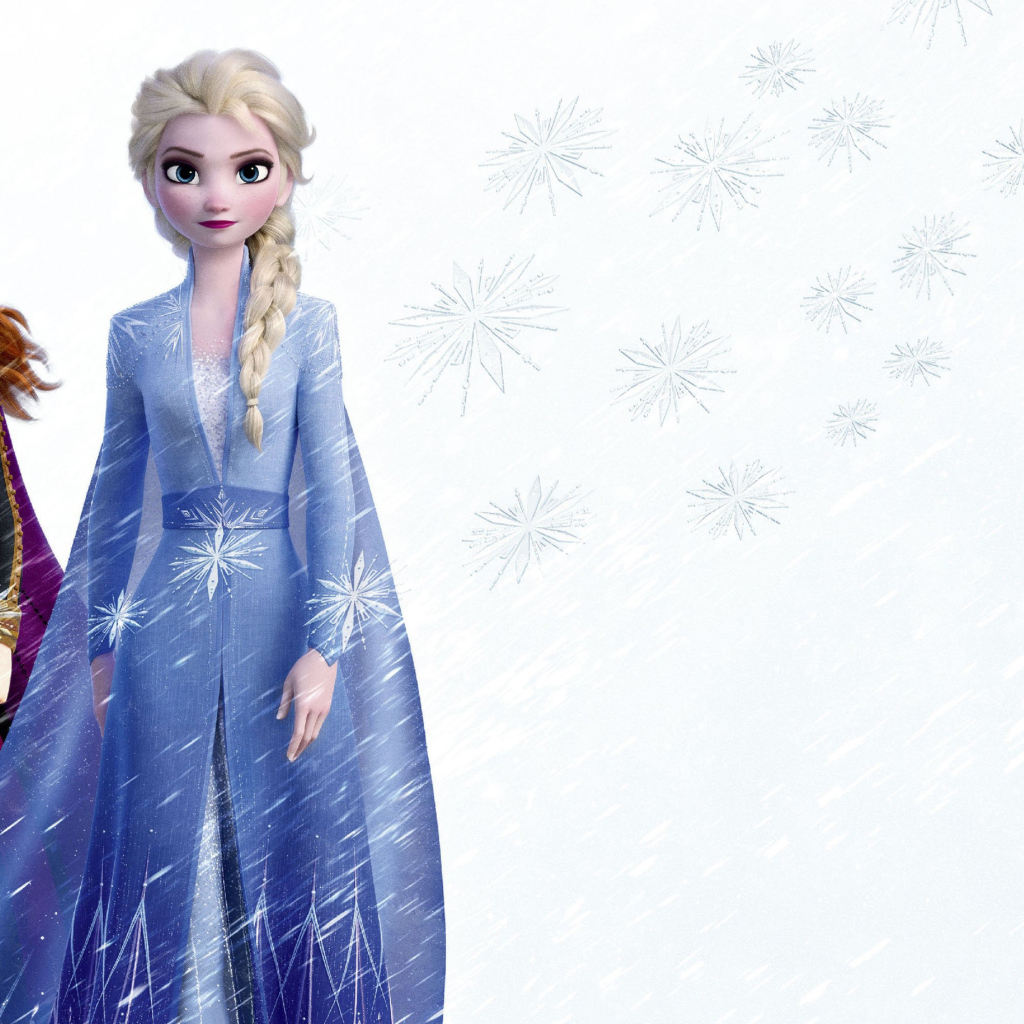 Анна и Эльза персонажи мультфильма Холодное сердце 2