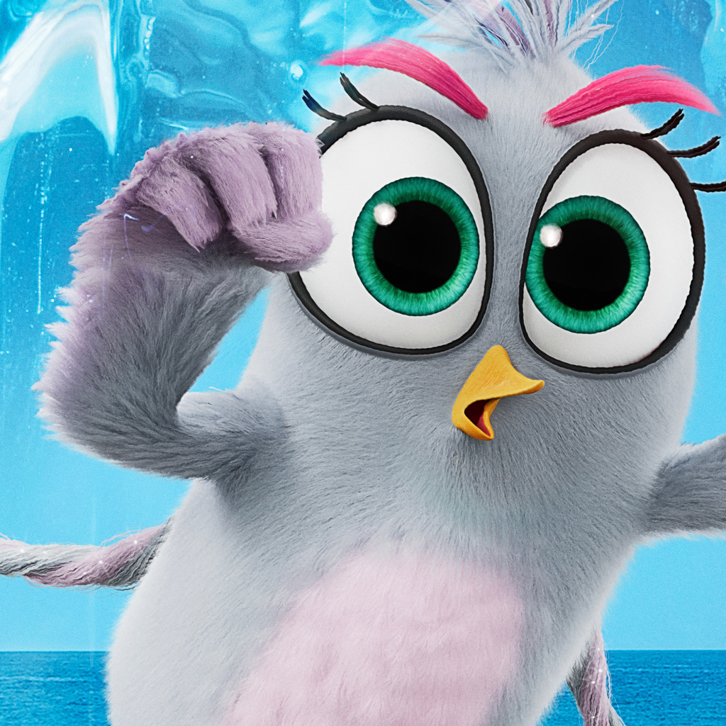 Птица персонаж нового мультфильма Angry Birds в кино 2, 2019 года