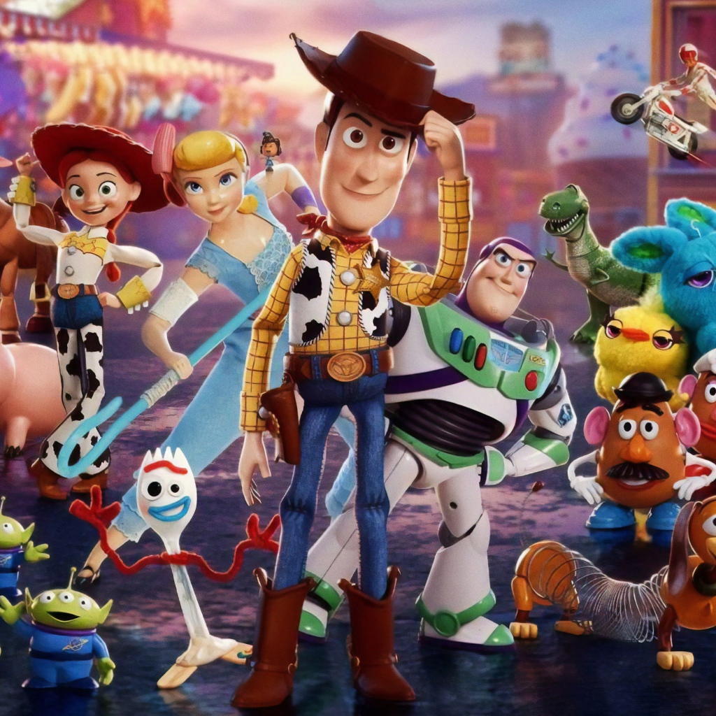 Персонажи мультфильма История игрушек 4 крупным планом