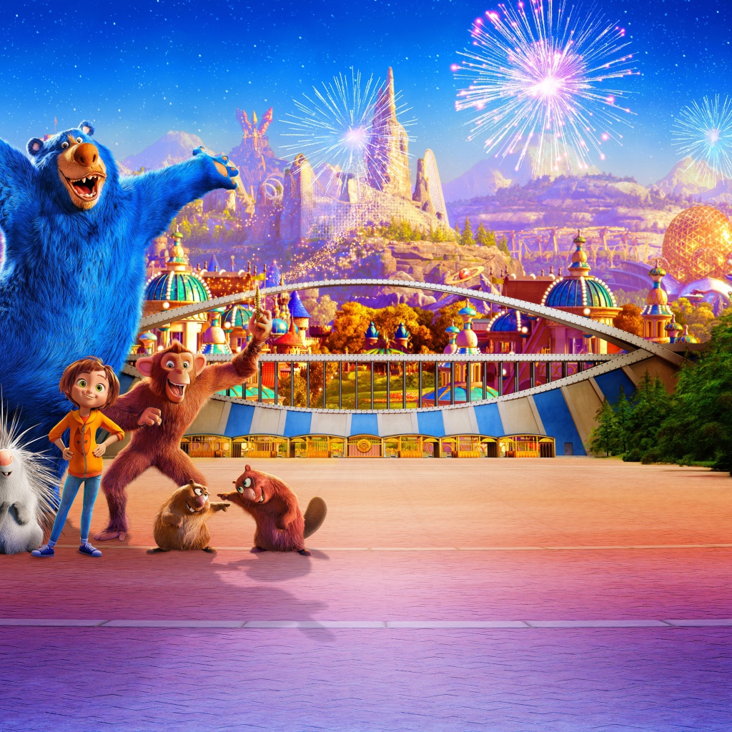 Постер нового мультфильма Волшебный парк Джун, 2019