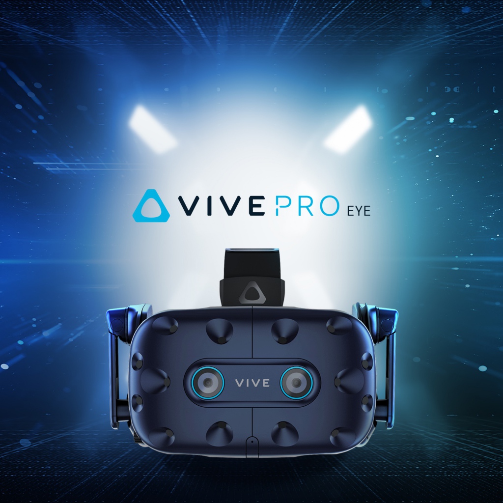 Очки виртуальной реальности HTC Vive Pro Eye, CES 2019