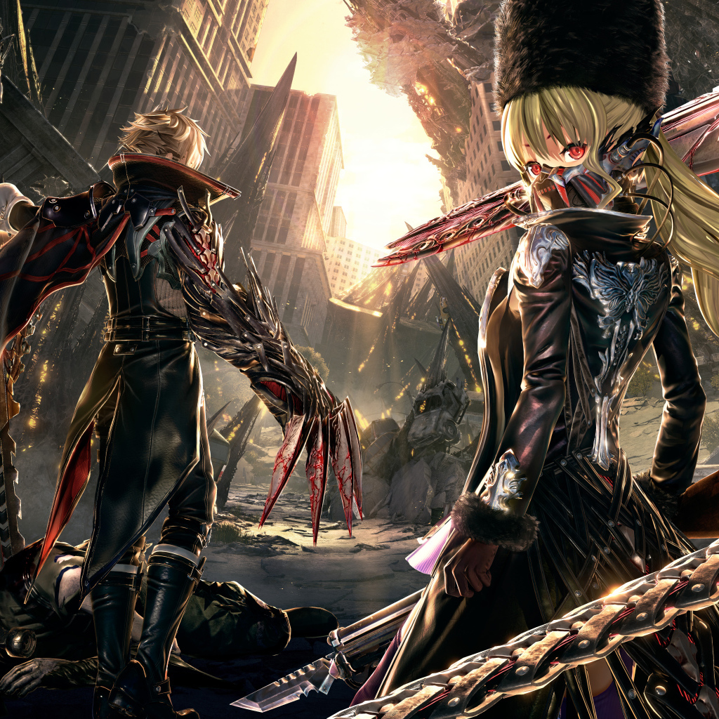 Новая видеоигра для PlayStation 4 Code Vein, 2019 года