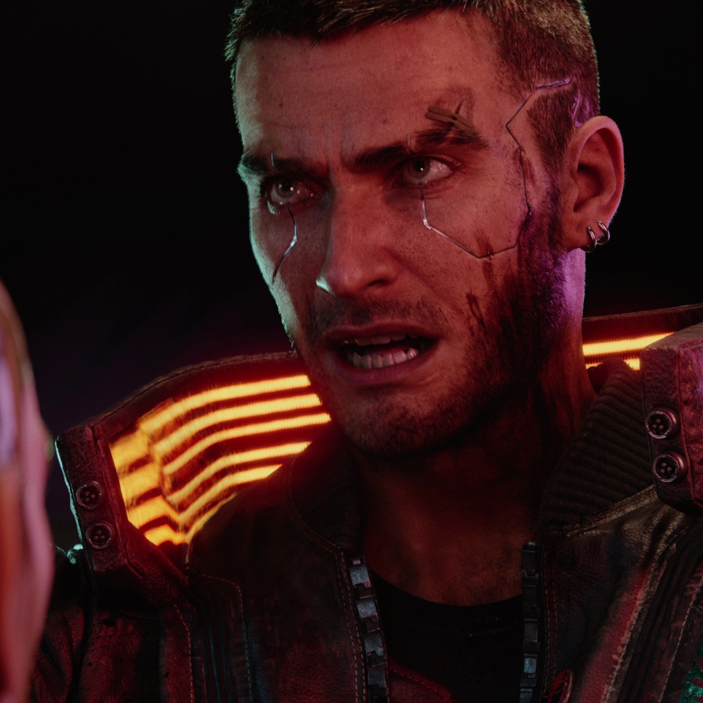 Персонажи новой компьютерной игры  Cyberpunk 2077