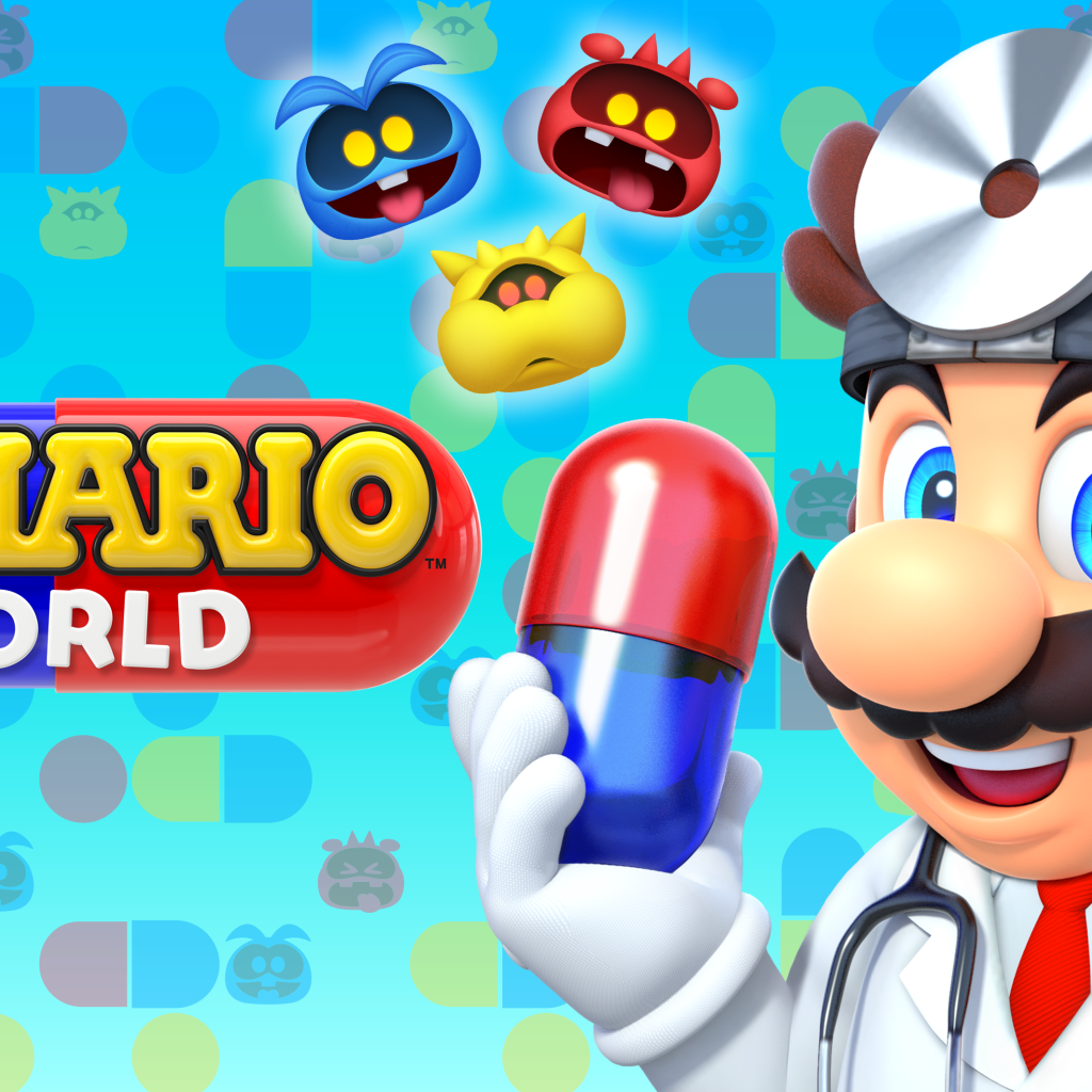 Постер видеоигры Dr. Mario World