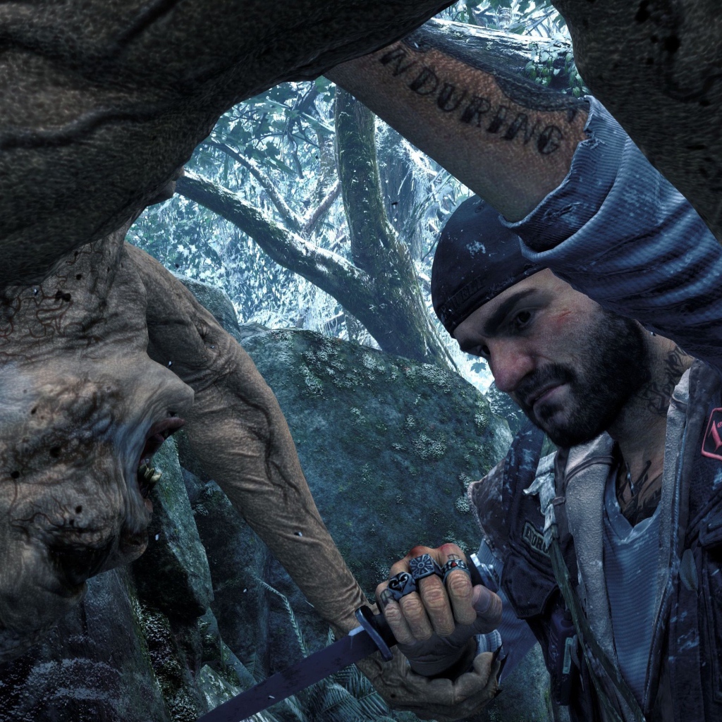 Кадр компьютерной игры 2019 года Days Gone