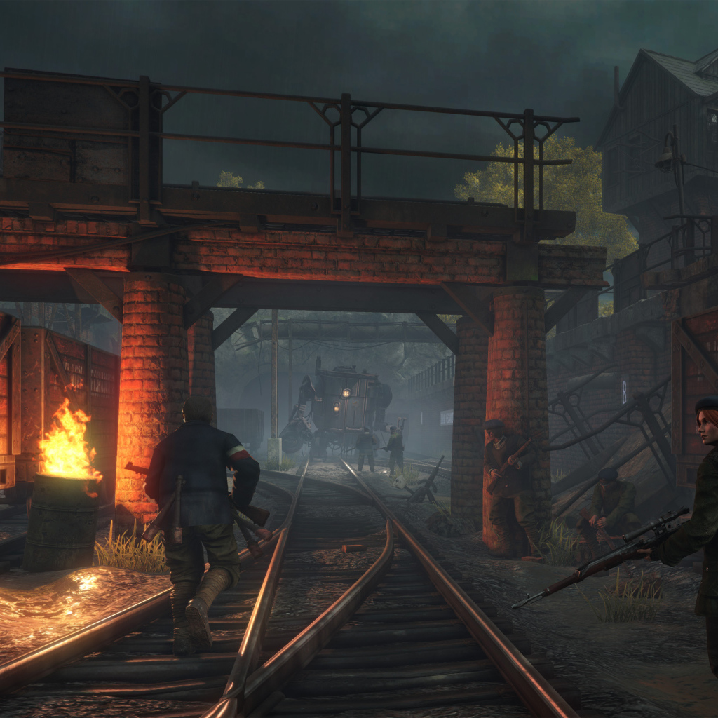 Кадр компьютерной игры Iron Harvest, 2019 года