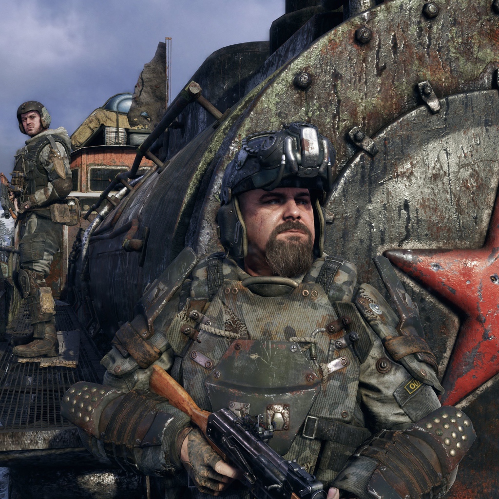 Кадр компьютерной игры Metro Exodus