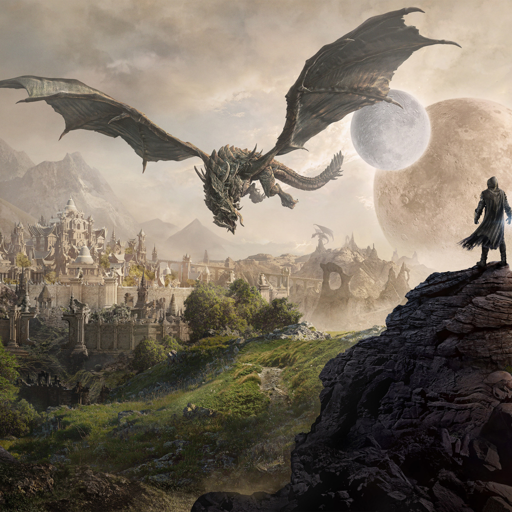 Кадр новой компьютерной игры Elsweyr The Elder Scrolls Online, 2019