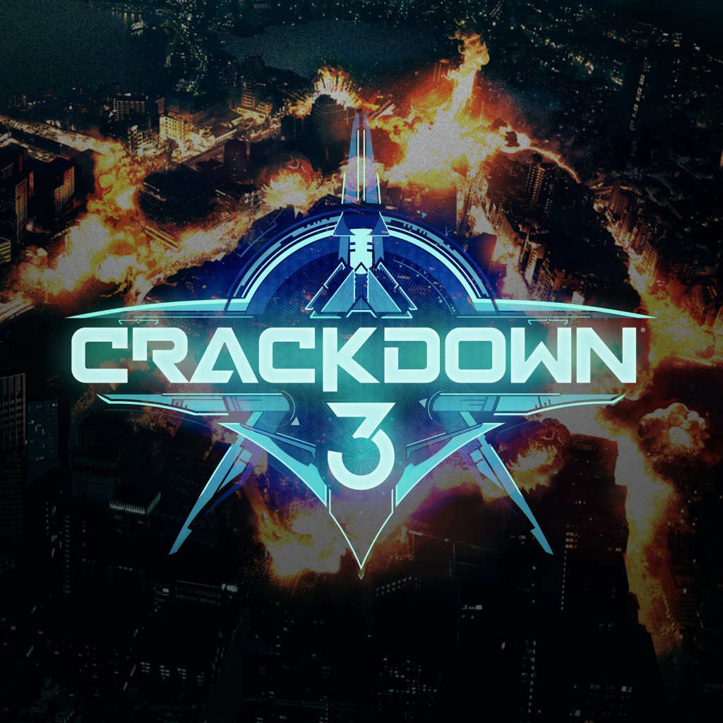 Логотип новой компьютерной игры Crackdown 3, 2019
