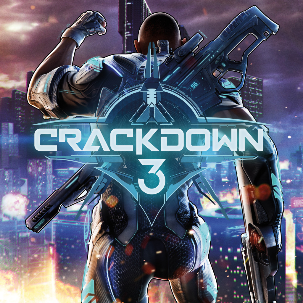 Постер компьютерной игры Crackdown 3, 2019 года