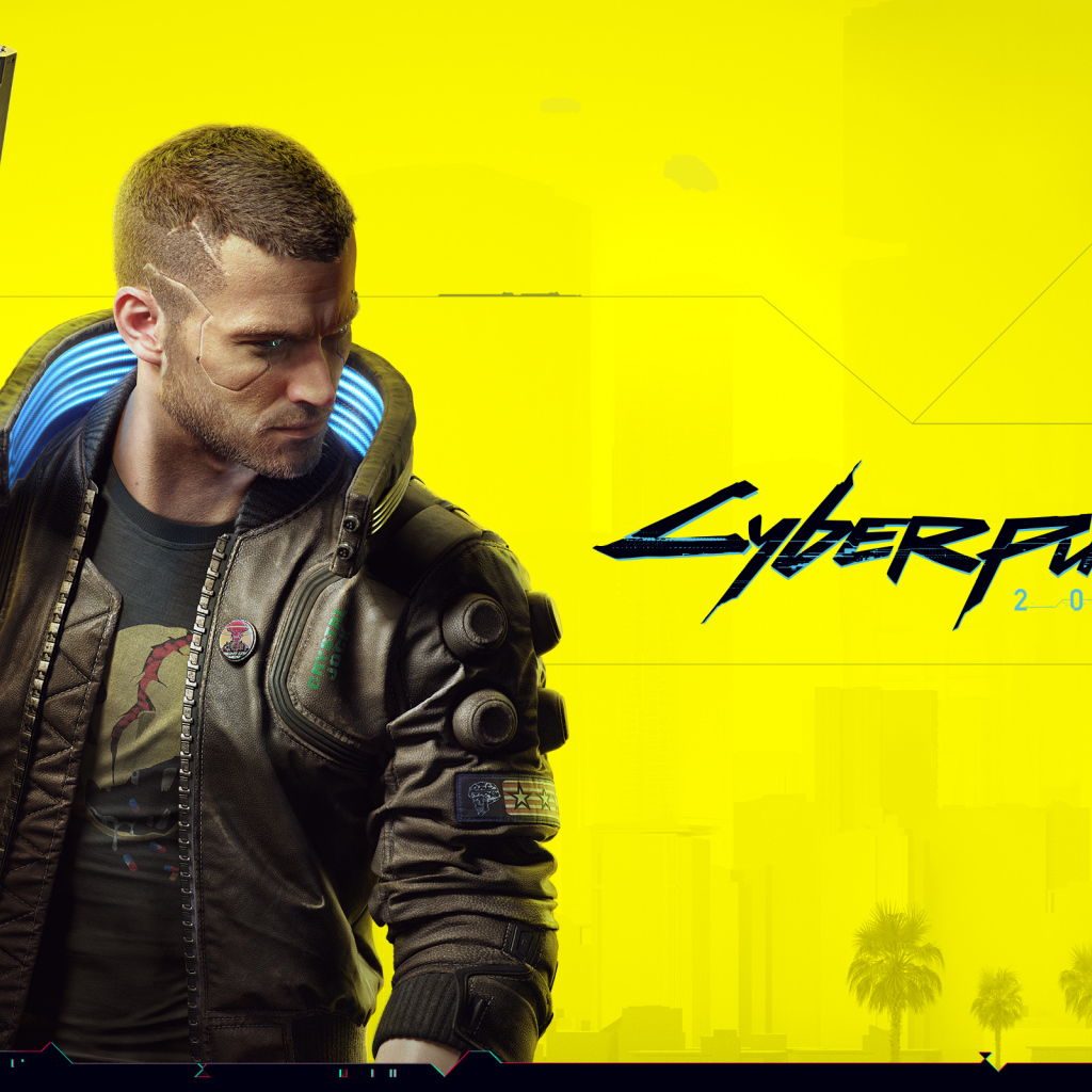 Постер компьютерной игры Cyberpunk 2077