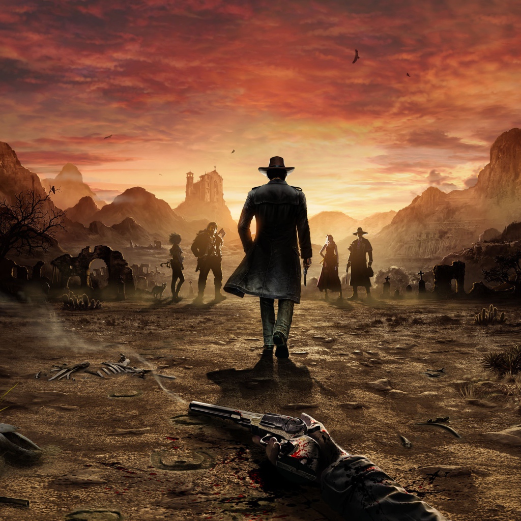 Постер новой видеоигры Desperados III, 2019 года